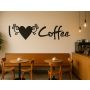Naklejka do kuchni - I'love coffee - 2
