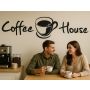 Naklejka do kuchni - Coffee House - 2