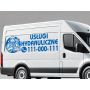 Naklejka reklamowa na samochód - Usługi Hydrauliczne - 4
