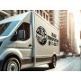 Naklejka reklamowa na samochód - Usługi Transportowe - 3