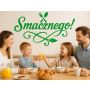 "Smacznego!" Naklejka Ścienna do Kuchni | Wybierz Kolor i Rozmiar - 2