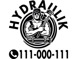 Naklejka Emblemat na Samochód: Hydraulik z Twoim Telefonem